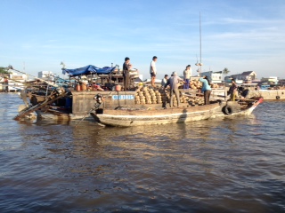 Mekong floating markets