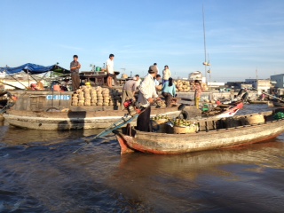 Mekong floating markets