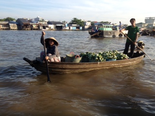 Mekong floating markets