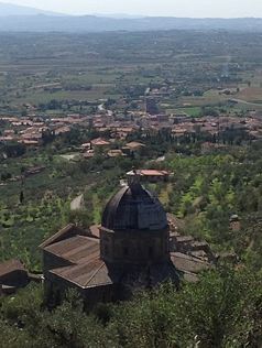 View from Cortona